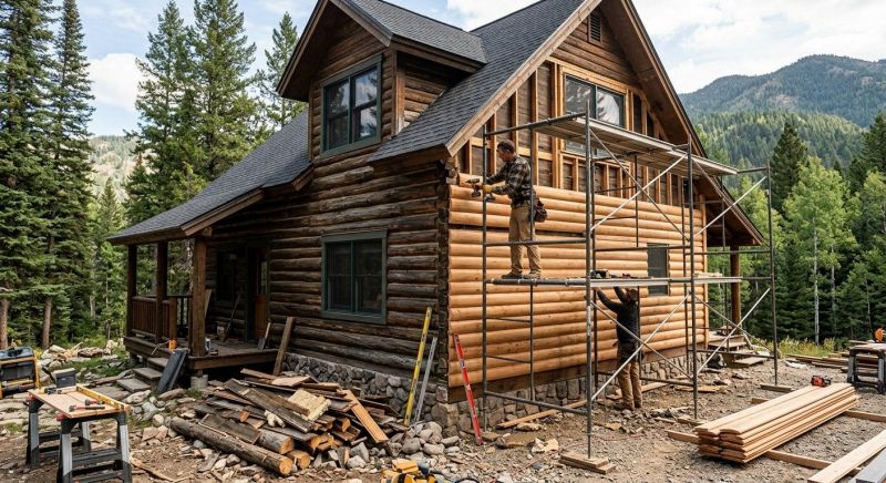 Log Siding Replacement in Fairfield County, CT