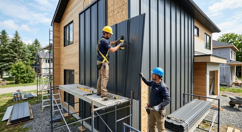 Metal Paneling Installation in Boston, MA
