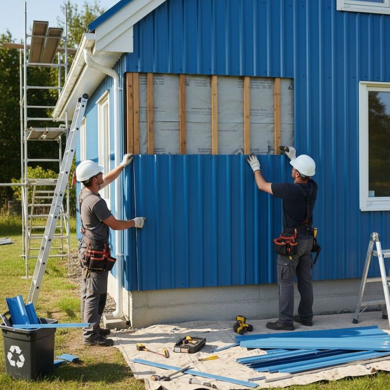 Local Sheet Metal Siding Service pros at work