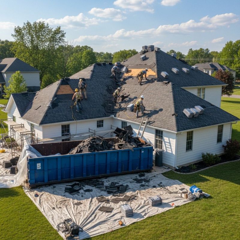 Shingle Roof Replacement in Boston, MA
