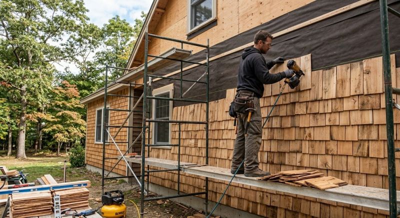 Shingle Siding Installation in Fairfield County, CT