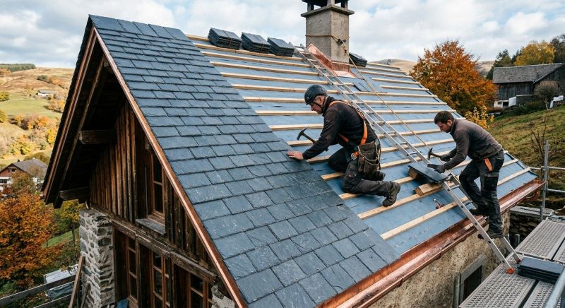 Slate Roof Installation in Alexandria, VA