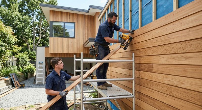 Wood Cladding Installation in Fairfield County, CT