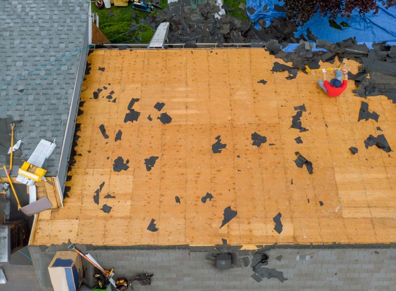 A Frame Roof Installation in Manchester, NH