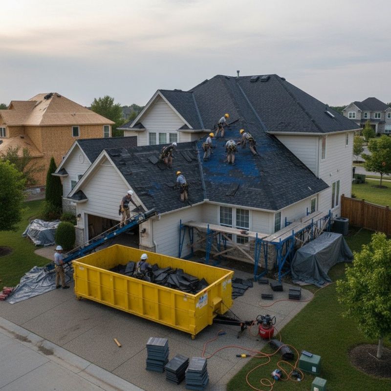 Asphalt Roof Replacement in Providence, RI