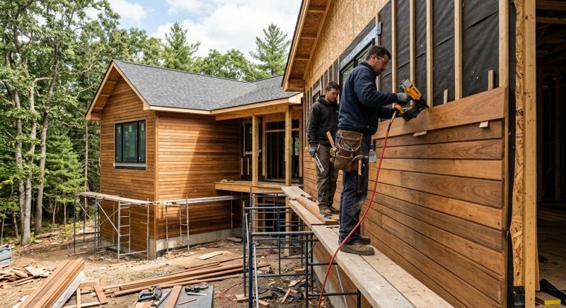 Barn Siding Installation in Boston, MA
