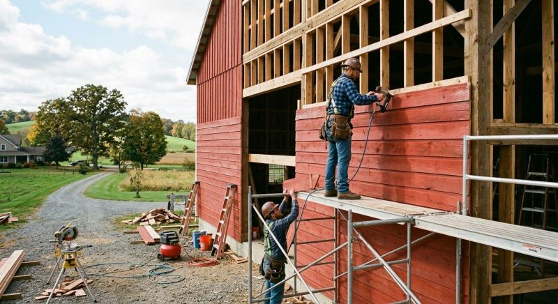 Barn Siding Installation in Fairfield County, CT
