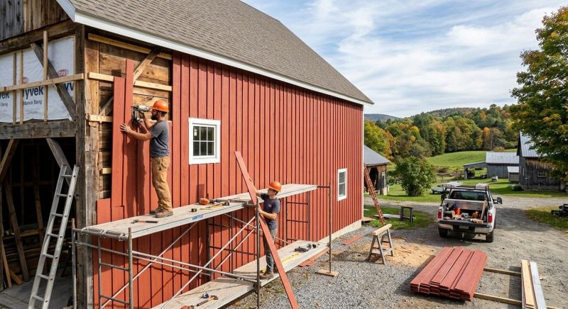 Barn Siding Installation in Fairfield County, CT