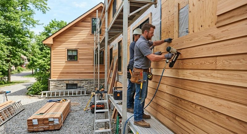 Barn Wood Siding Installation in Norwalk, CT