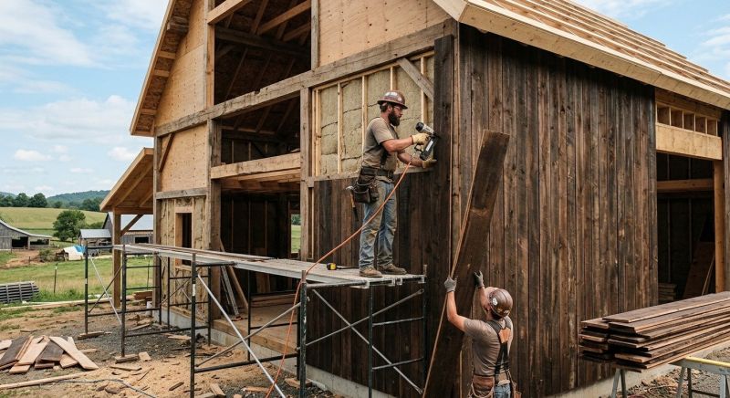 Batten Siding Installation in Boston, MA