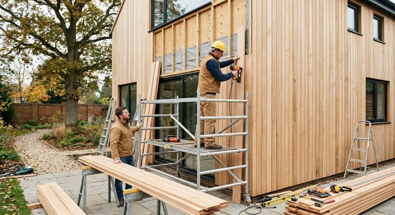 Cedar Cladding Installation in Boston, MA