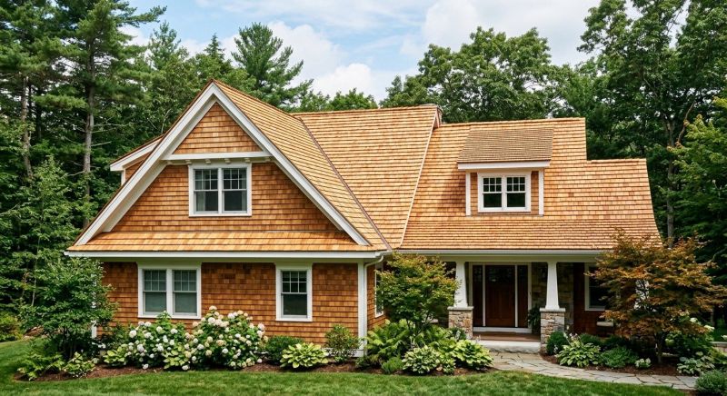 Cedar Roof Construction in Fredericksburg, VA