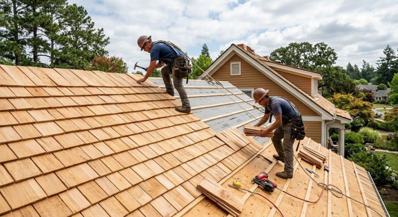 Cedar Roof Installation in Alexandria, VA