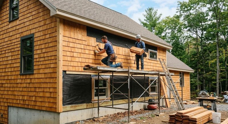 Cedar Siding Installation in Norwalk, CT
