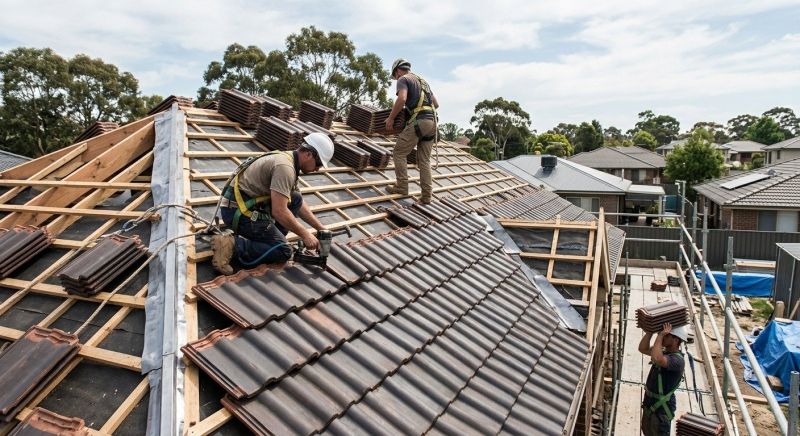 Clay Tile Roofing Installation in Fredericksburg, VA