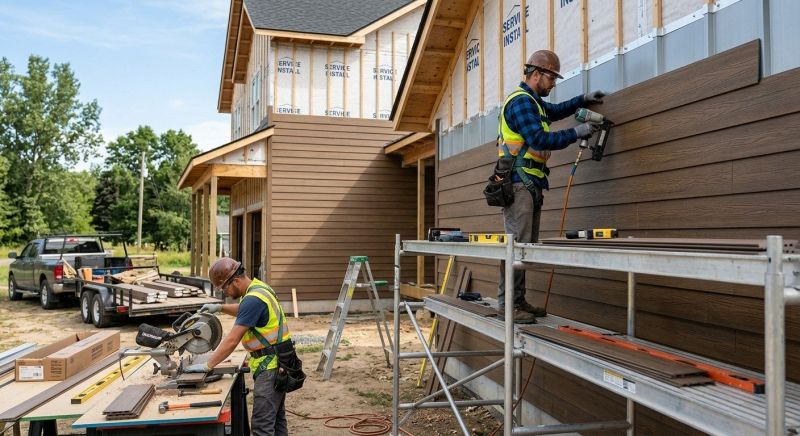 Composite Siding Installation in Boston, MA