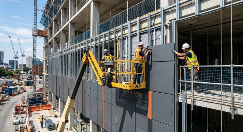 Facade Cladding Installation in Norwalk, CT