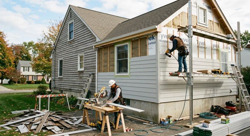 Fiberboard Siding Installation in Stamford, CT