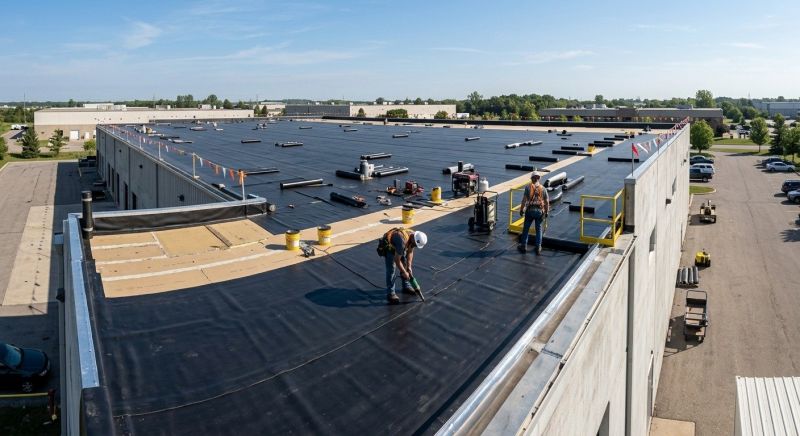 Flat Roof Construction in Alexandria, VA