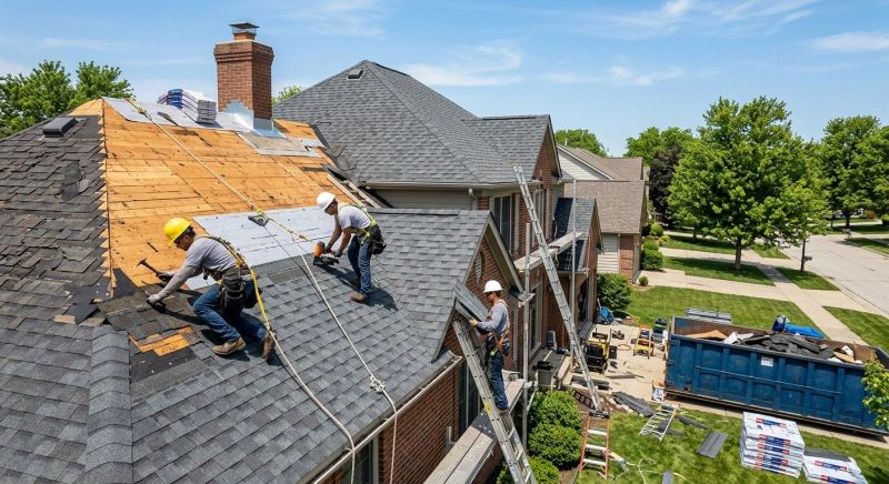 Leaky Roof Replacement in Nashua, NH