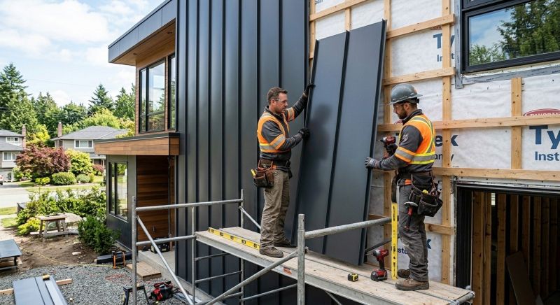 Metal Barn Siding Installation in Stamford, CT