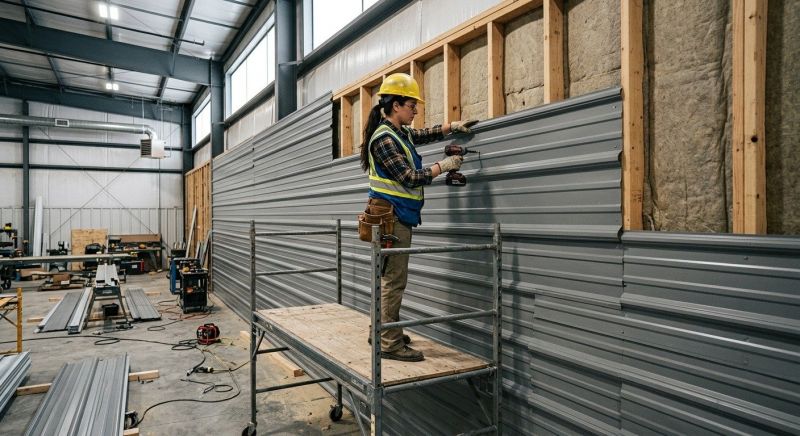 Metal Paneling Installation in Boston, MA
