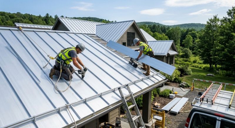 Metal Roof Installation in Fredericksburg, VA