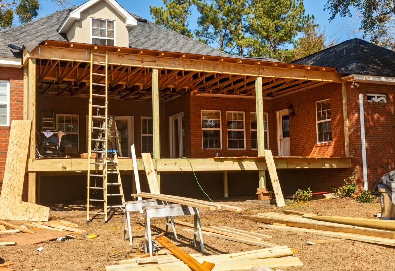 Porch Roofing Installation in Nashua, NH
