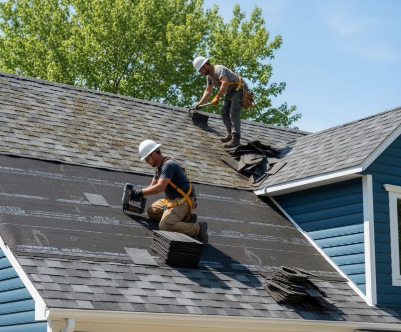 Roof Shingles Replacement in Fredericksburg, VA