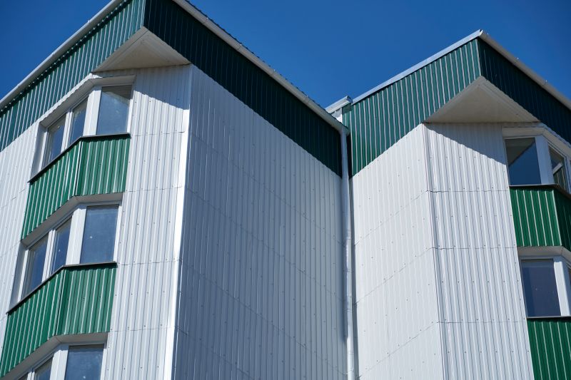 Metal Siding on Commercial Building