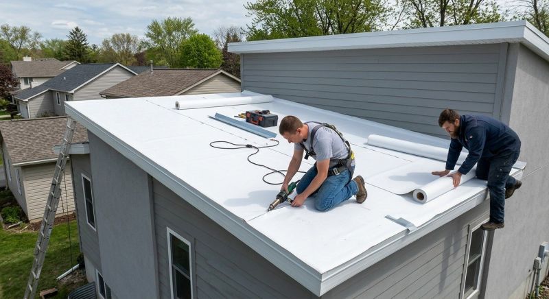 Single Ply Roof Installation in Alexandria, VA