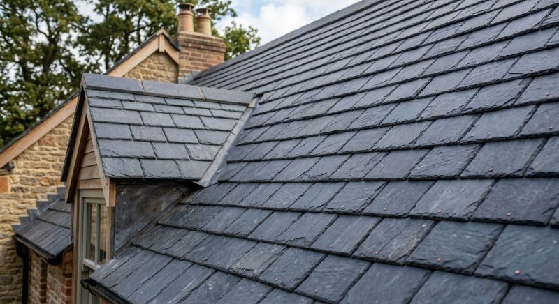 Slate Roof Construction in Fredericksburg, VA