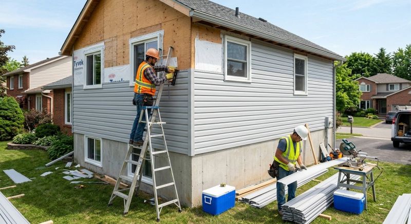 Synthetic Siding Installation in Stamford, CT