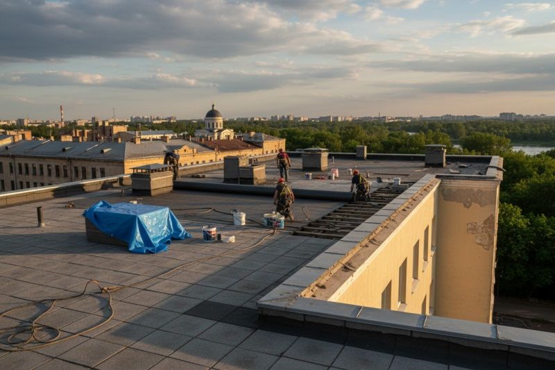 Tpo Roof Replacement in Fredericksburg, VA