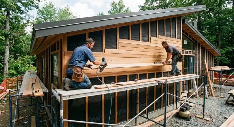 Wood Cladding Replacement in Boston, MA