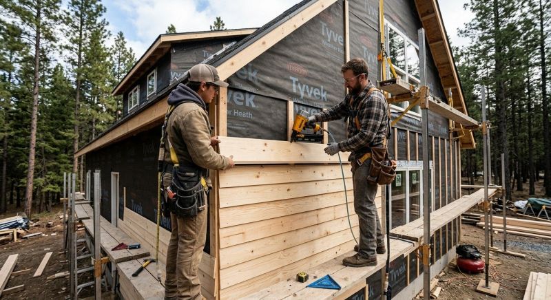 Wood Plank Siding Installation in Fairfield County, CT
