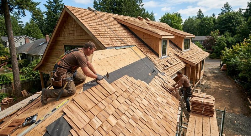 Wood Roofing Installation in Alexandria, VA