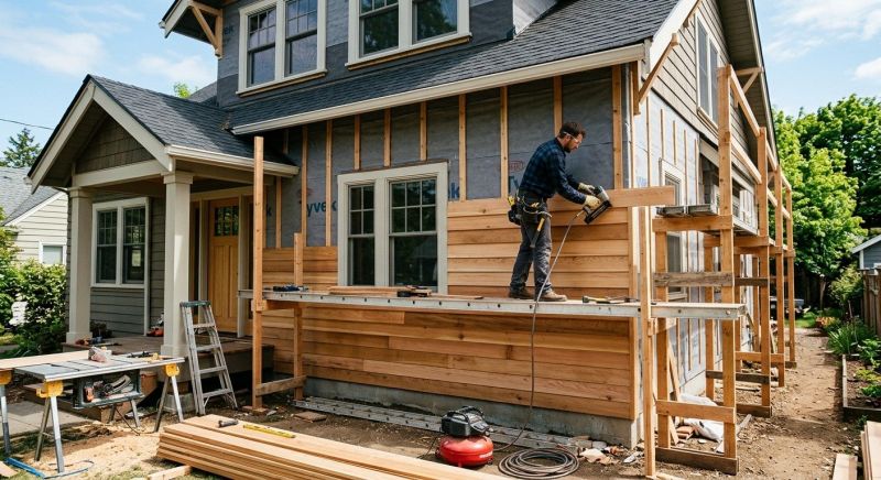 Wood Siding Installation in Boston, MA